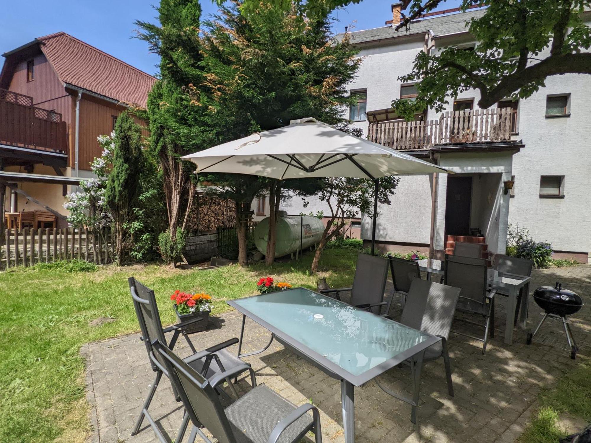H2 - Urlaubsmagie - Garten, Pool, Terrasse, Grill 赛博尼茨 外观 照片