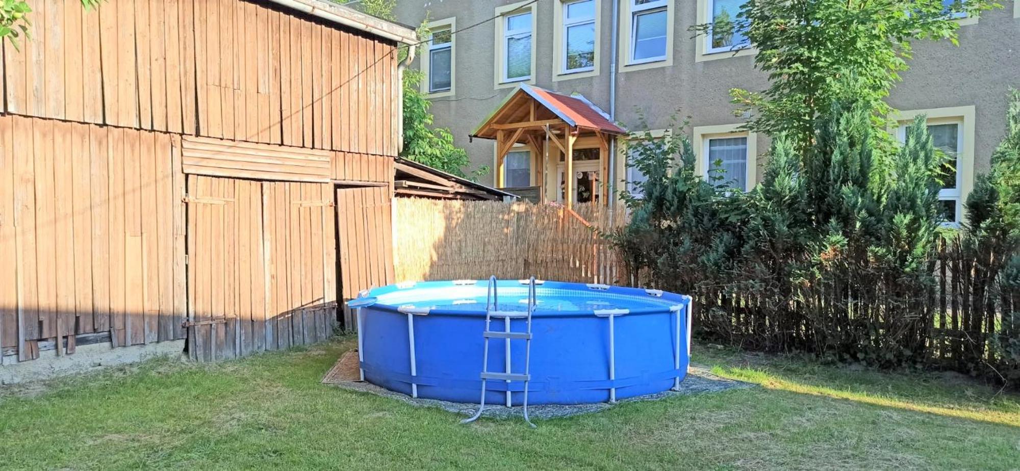 H2 - Urlaubsmagie - Garten, Pool, Terrasse, Grill 赛博尼茨 外观 照片