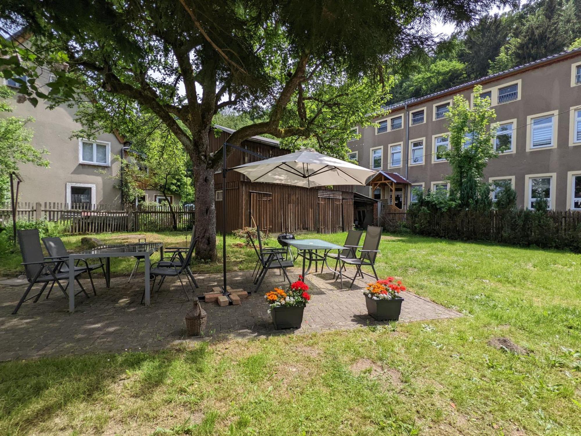 H2 - Urlaubsmagie - Garten, Pool, Terrasse, Grill 赛博尼茨 外观 照片