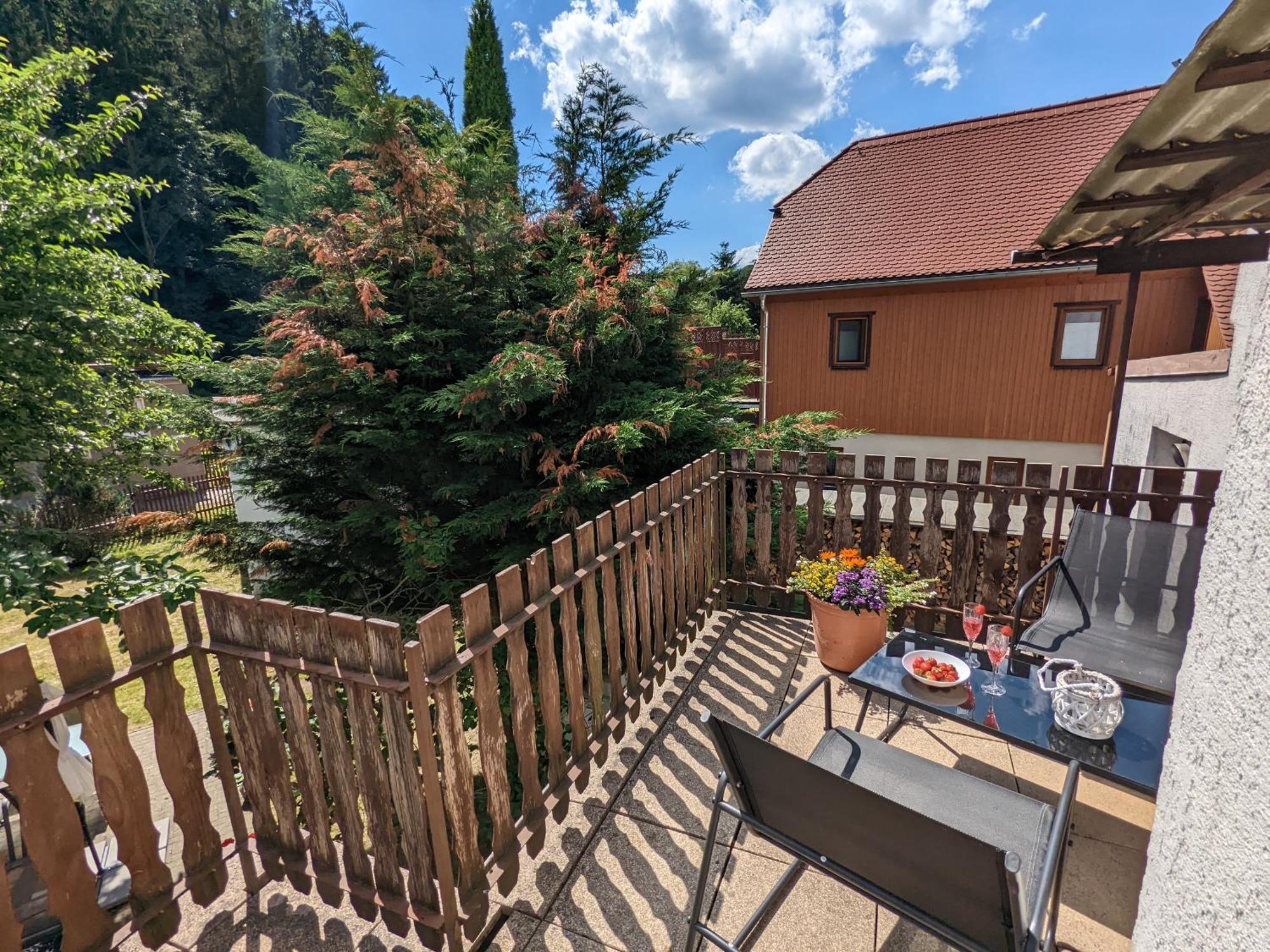 H2 - Urlaubsmagie - Garten, Pool, Terrasse, Grill 赛博尼茨 外观 照片