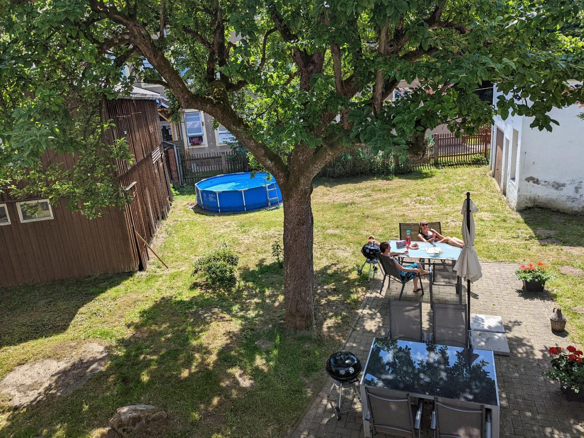 H2 - Urlaubsmagie - Garten, Pool, Terrasse, Grill 赛博尼茨 外观 照片